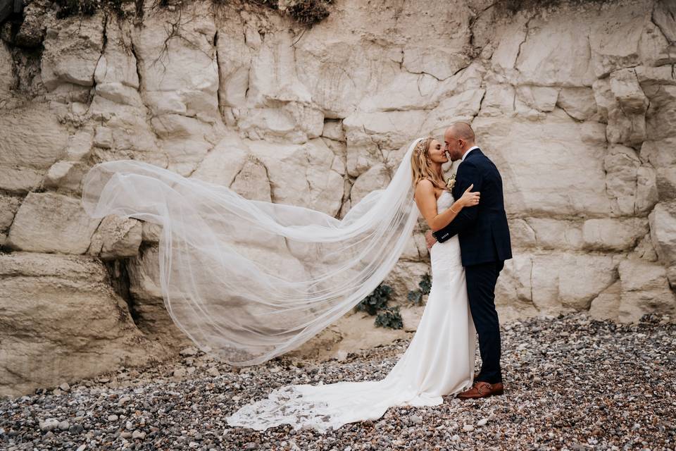 Beach kiss