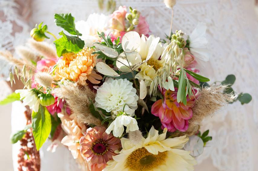 A textural October bouquet