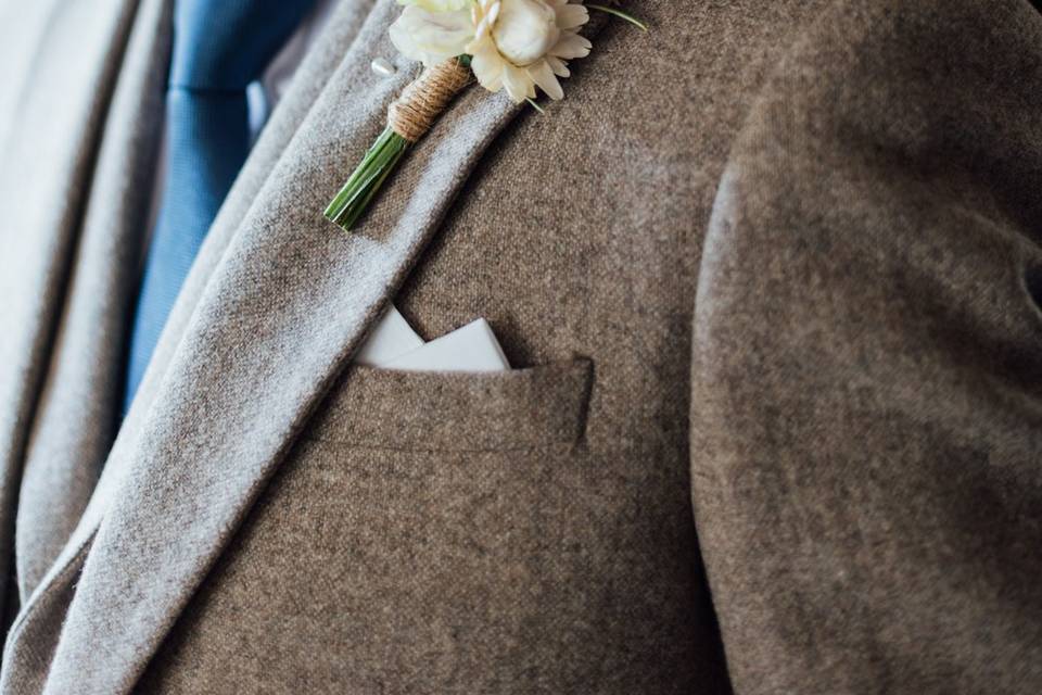 Pastel Buttonhole