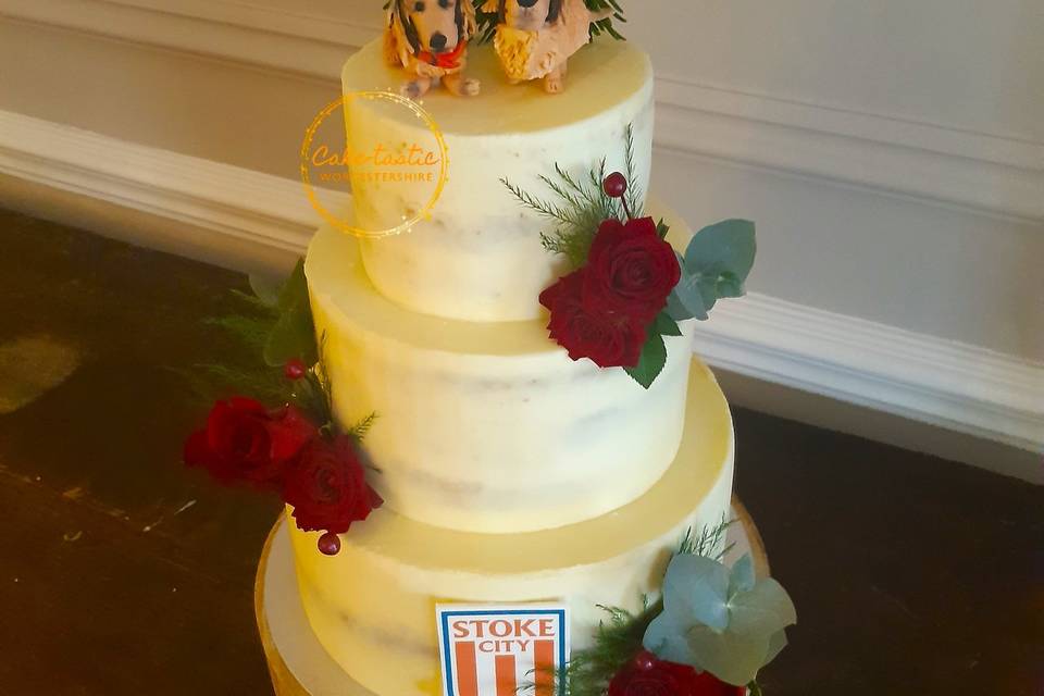 Personalised Wedding Cake