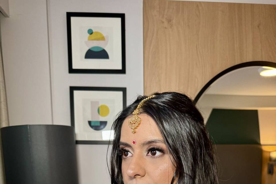 Asian bridal glam