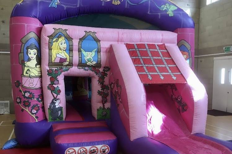 Princess bouncy castle hire