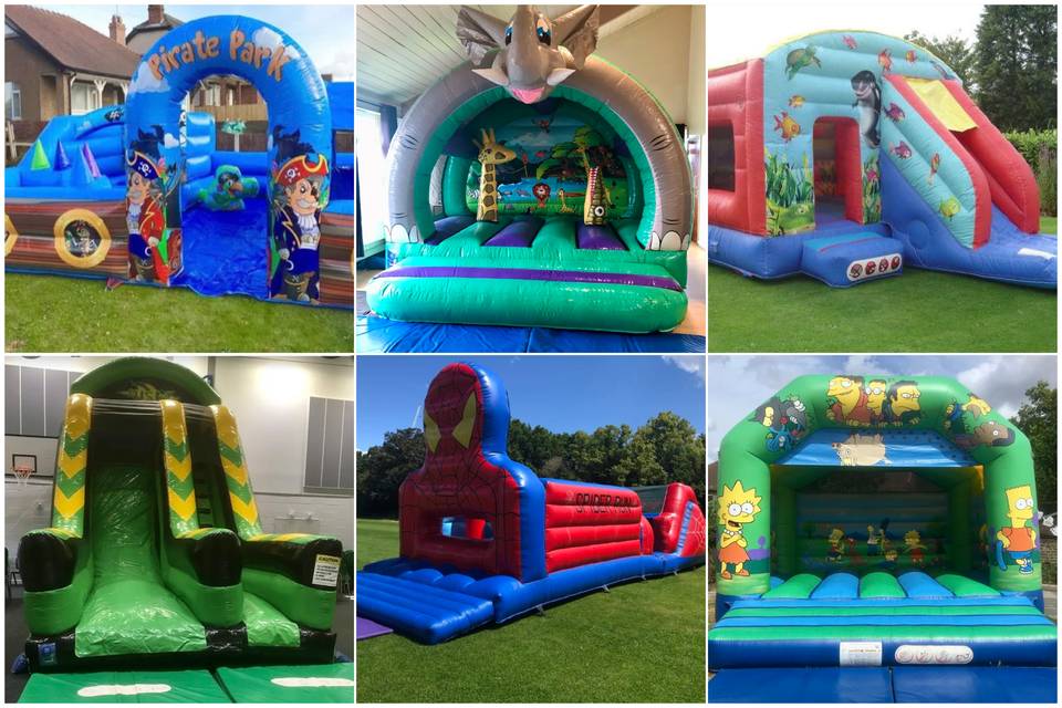 School inflatable fun day