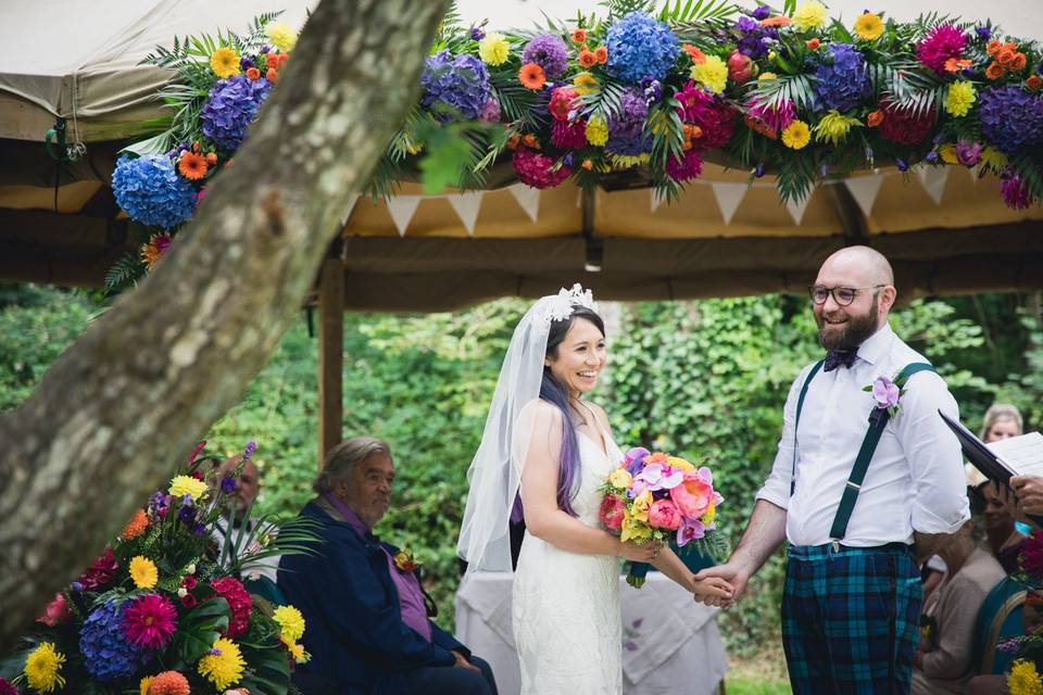 The ceremony