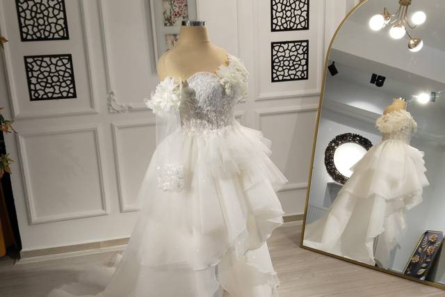Custom Made tulle AI inspired