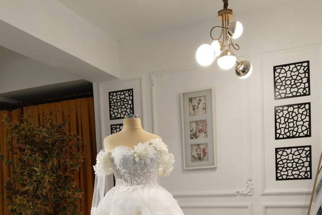 Custom Made tulle AI inspired