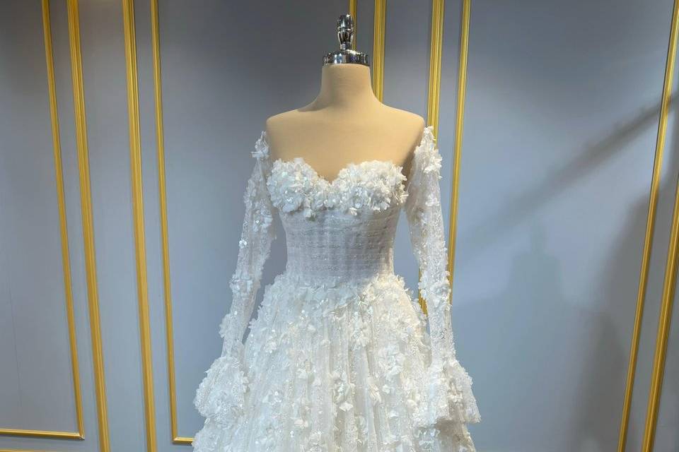 Flower gown