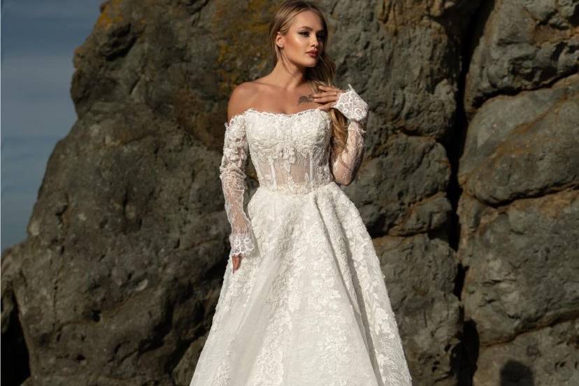 French Lace and Beaded