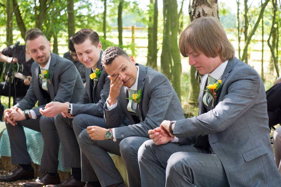 Groom and Groomsmen