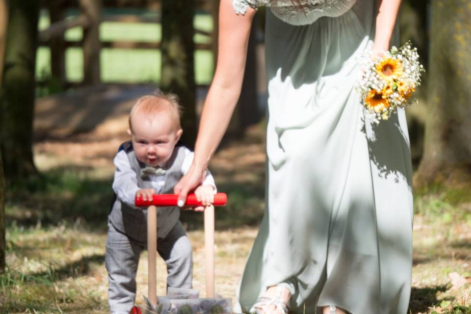 Bridesmaid and Page Boy