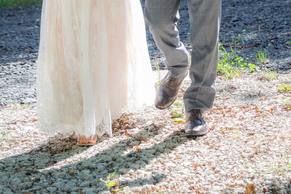 Bride with Dad