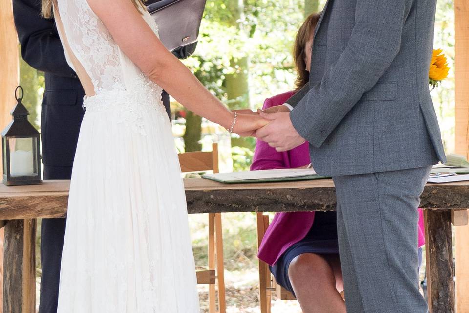 Saying the Vows