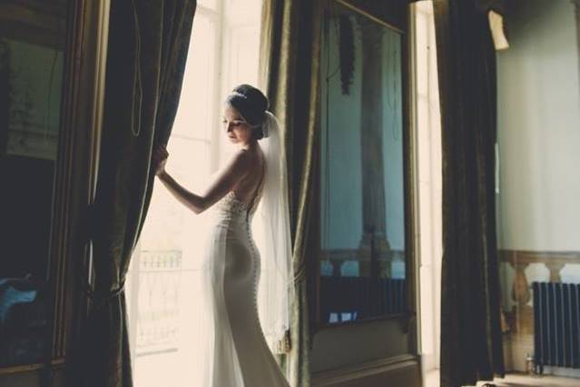 Bride in the Drawing Room