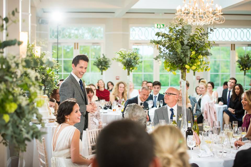 Speeches in the Ballroom