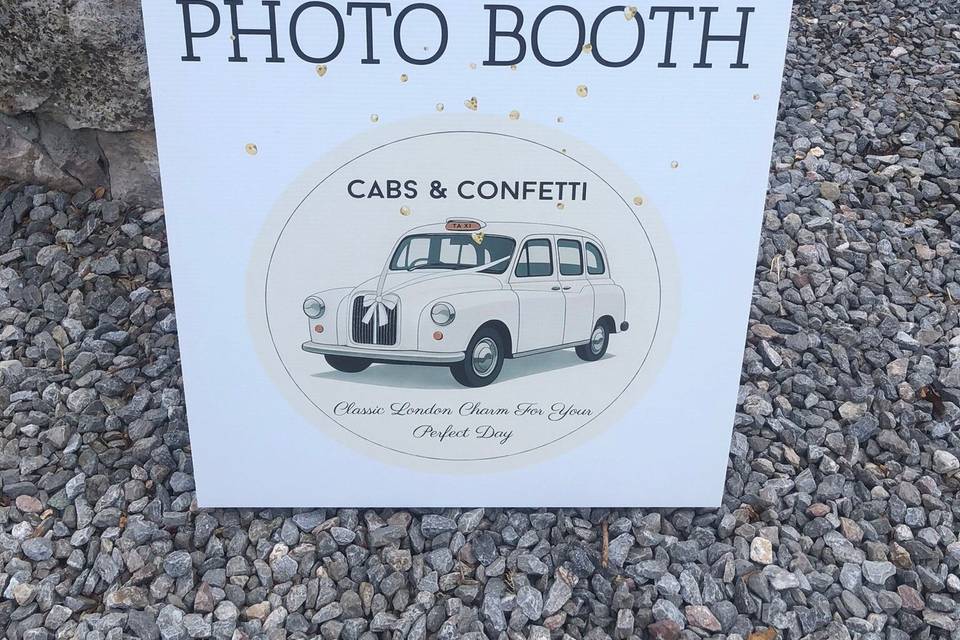 Photo Booth Sign