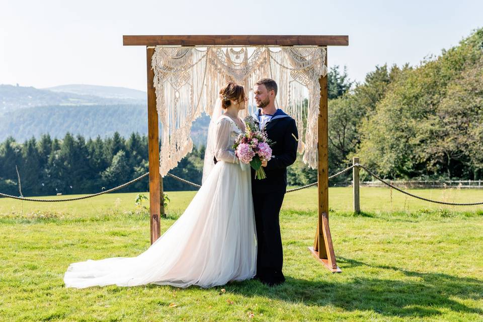 Beautiful chuppah