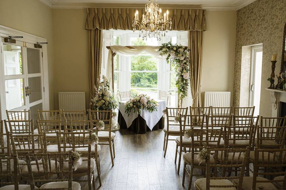 Indoor ceremony