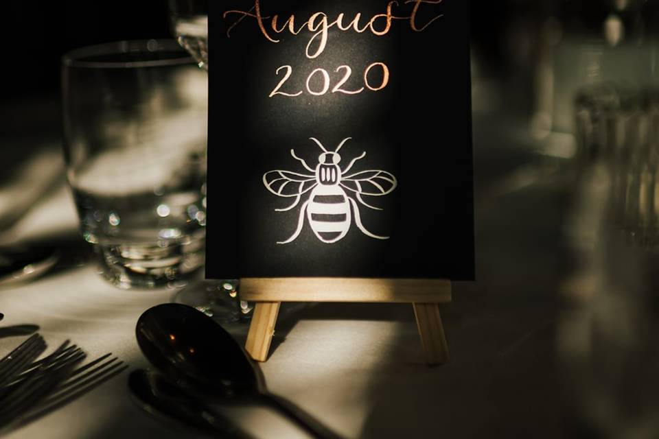 Table name bee