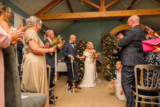 Raft wedding