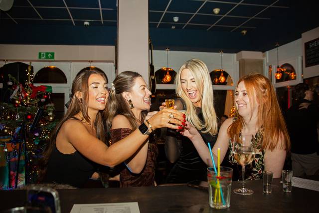 Wedding Party - Bar Scene.