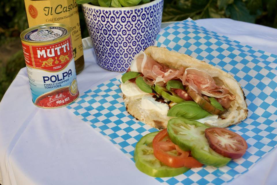 Italian style pitta