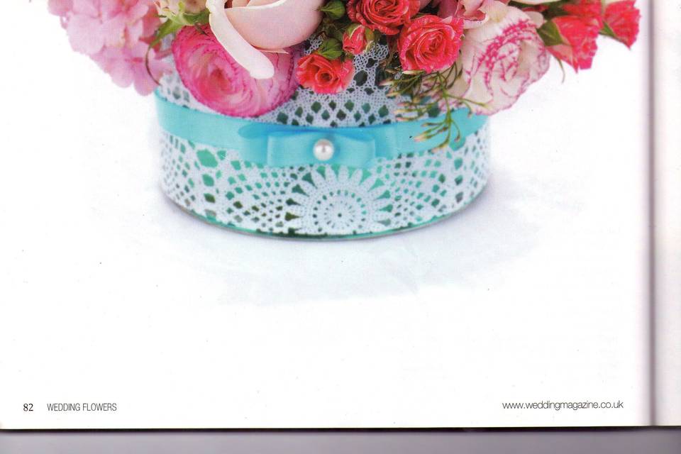 Lavender Bridal Bouquets