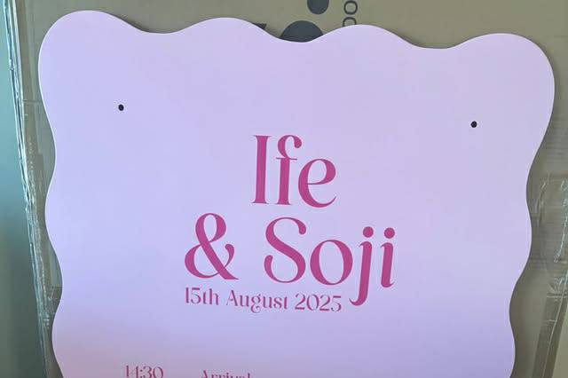 Order of the Day Sign