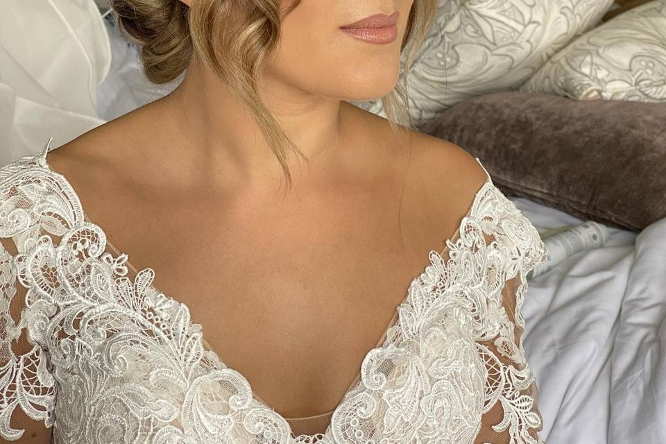 Glam for wedding