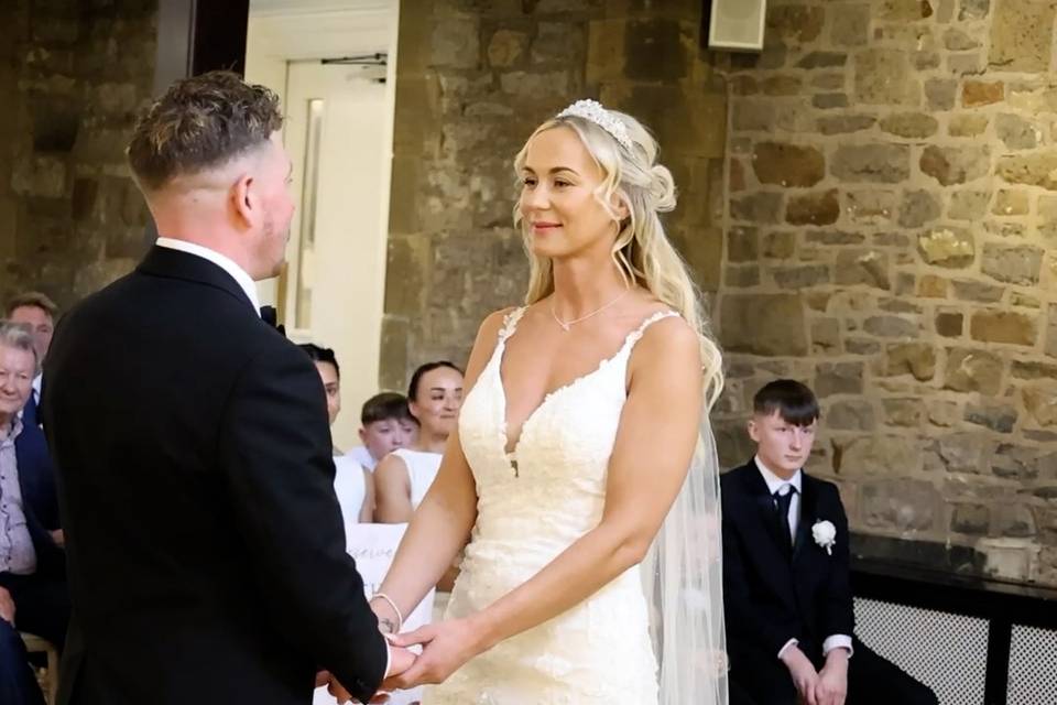The lovely couple