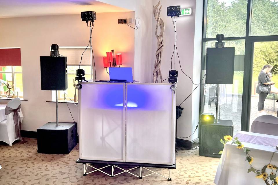 Wedding Setup with Staging