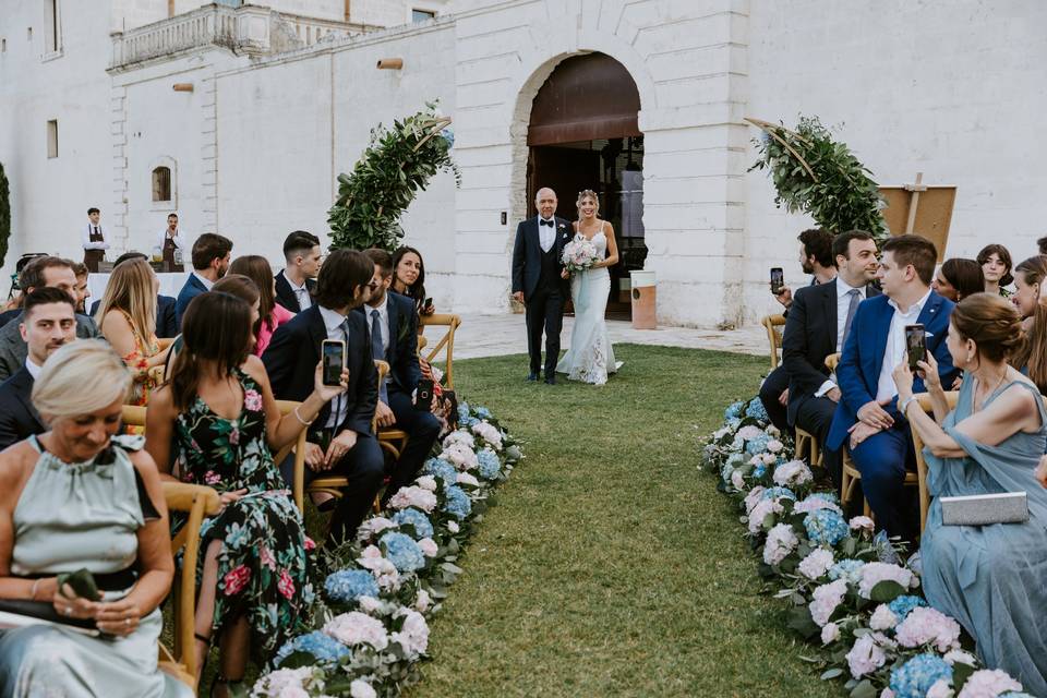 Outdoor ceremony