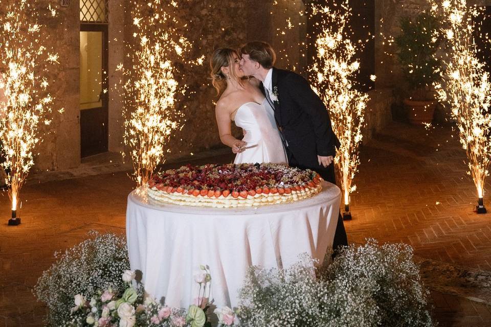Wedding castle in Tuscany