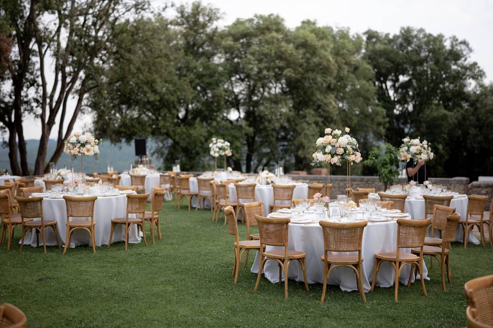 Wedding castle in Tuscany