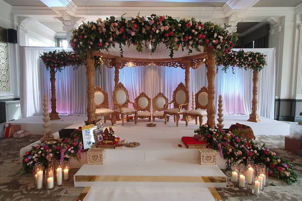 Ballroom Stage - Hindu Wedding