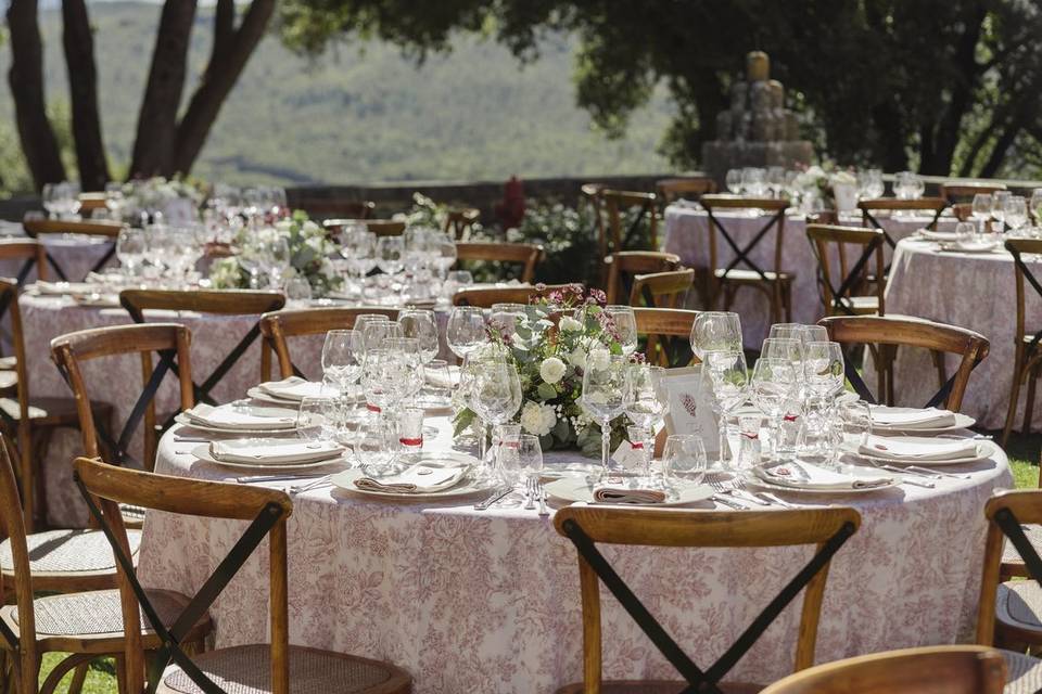 Wedding castle in Tuscany