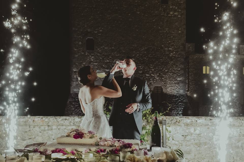 Wedding castle in Italy