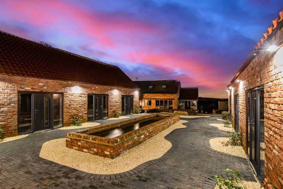 Courtyard with Fish Pond