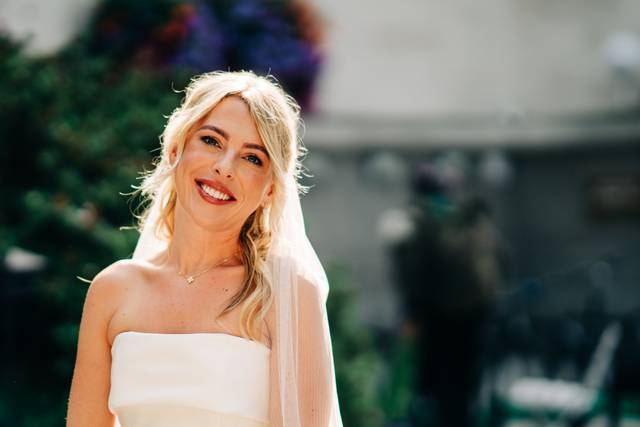 Bridal elegance.