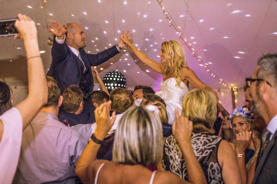 Bride and groom
