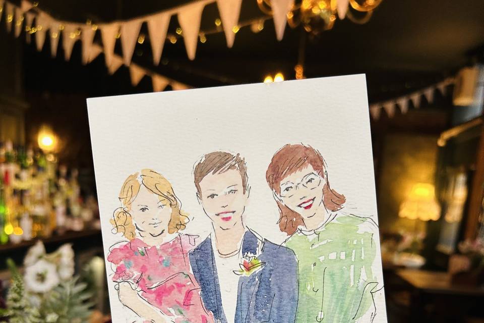 Guests portrait