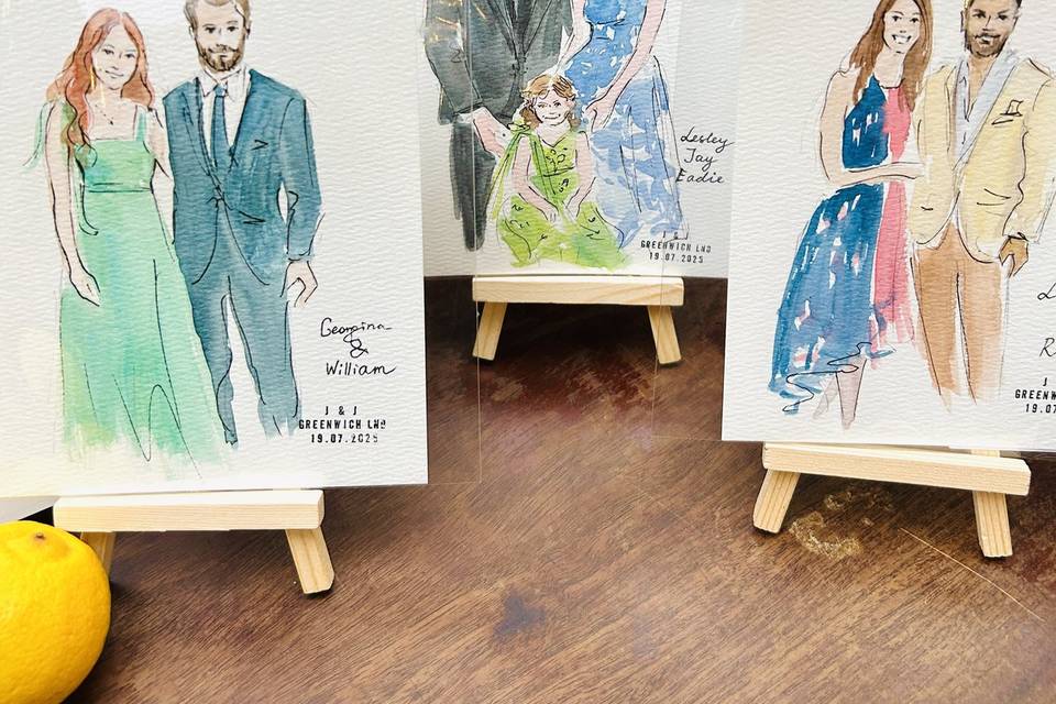 Guests portraits