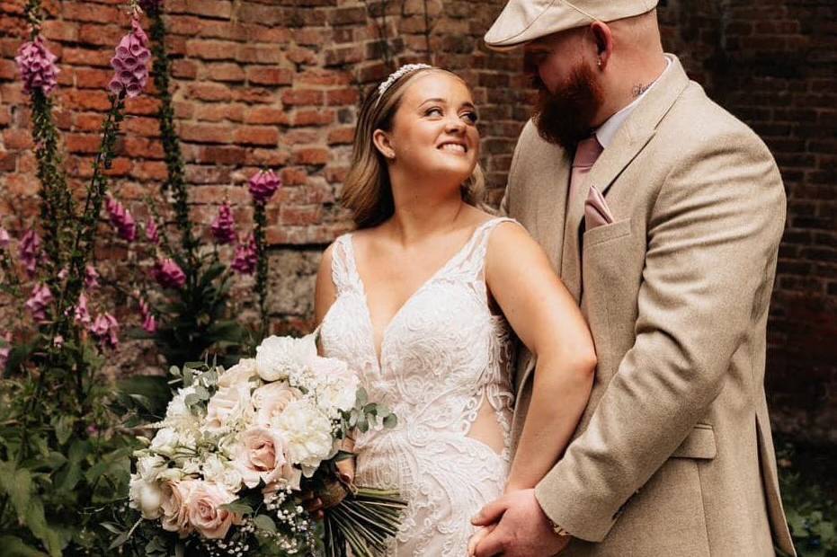 Cascading Bridal Bouquet