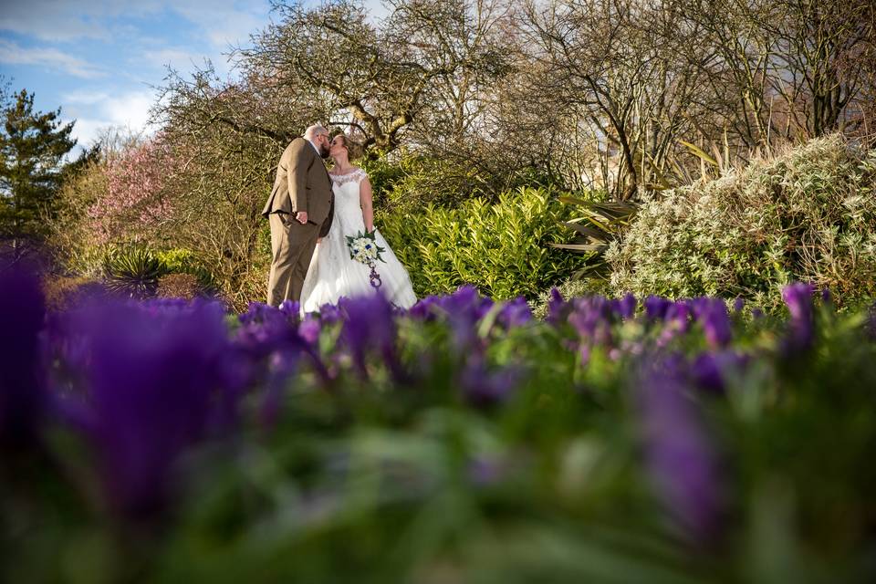 Flower Wedding Couple