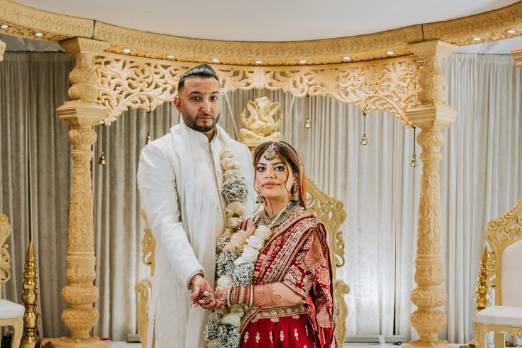 Bride & grrom