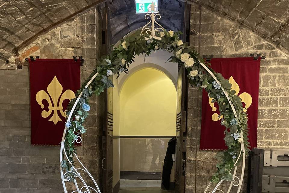 Arch in the Undercroft
