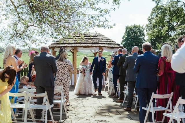 Garden ceremony area