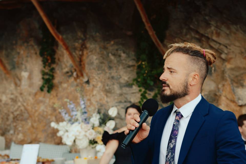 Wedding host