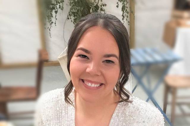 Natural bridal makeup