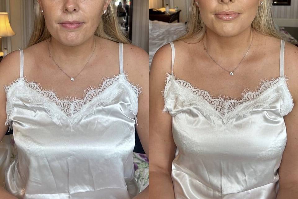 Bridal before and after