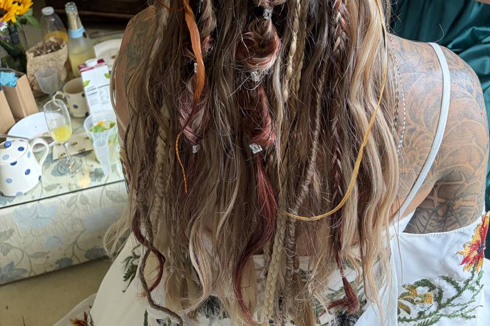 Warrior braids vicki lord